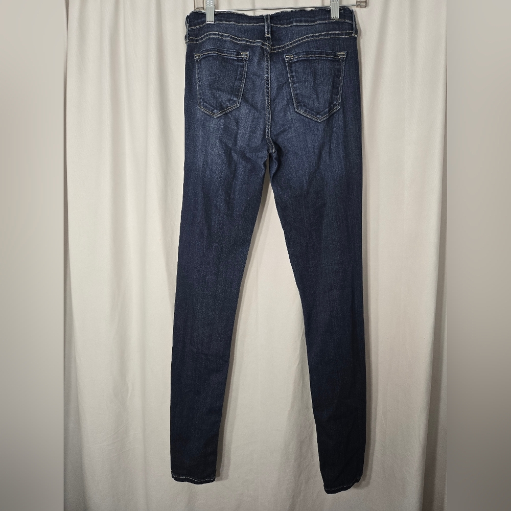 Kancan Skinny Jeans Dark Wash Sz 28 - Picture 3 of 10